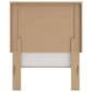 Ashley Gramburg Twin Panel Platform Bed in Warm Brown, , large
