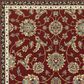 Oriental Weavers Kashan 370RI 9"10" x 12"10" Red Area Rug, , large
