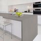 NFM Custom Countertops Macabo Gray 3cm Quartz Countertop, , large