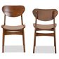 Baxton Studio Katya Side Chair in Walnut Brown (Set of 2), , large
