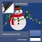 Trans-Ocean Import Natura Frosty and Bright 1"6" x 2"6" Navy Outdoor Door Mat, , large