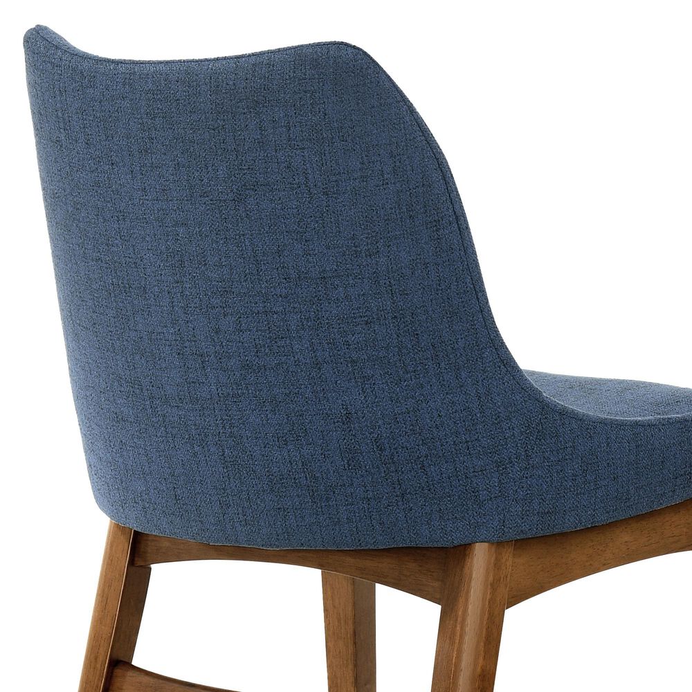 Blue River Azalea Dining Chair in Blue/Walnut &#40;Set of 2&#41;, , large