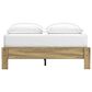 Ashley Bermacy Queen Platform Bed in Light Brown, , large
