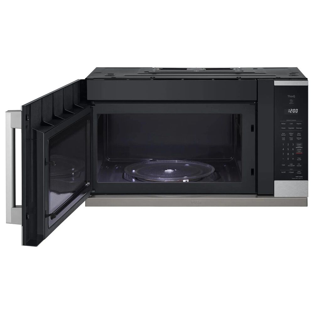 LG 2.1 Cu. Ft. Over-the-Range Microwave Oven in PrintProof Stainless Steel, , large