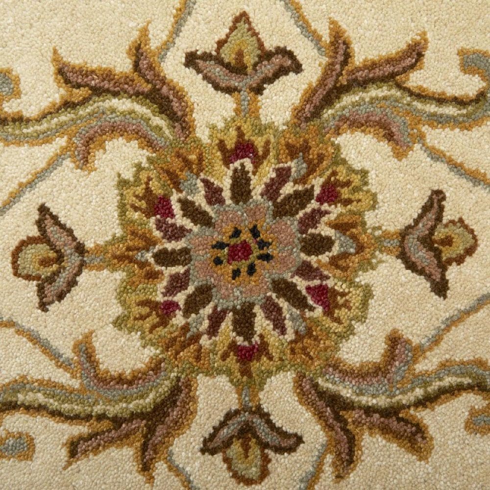 Feizy Rugs Wagner Ivory and Red 5&#39; x 8&#39; Area Rug, , large