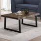 Steve Silver Jennings Cocktail Table in Distressed Cherry and Ebony, , large