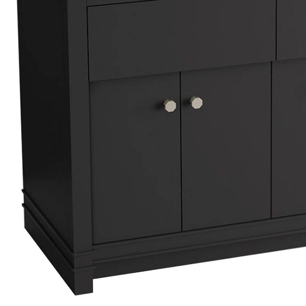 Kohler Alouette 60" Double Bathroom Vanity in Ferrous Grey with 2 cm White Quartz Top and Rectangular Sinks, , large