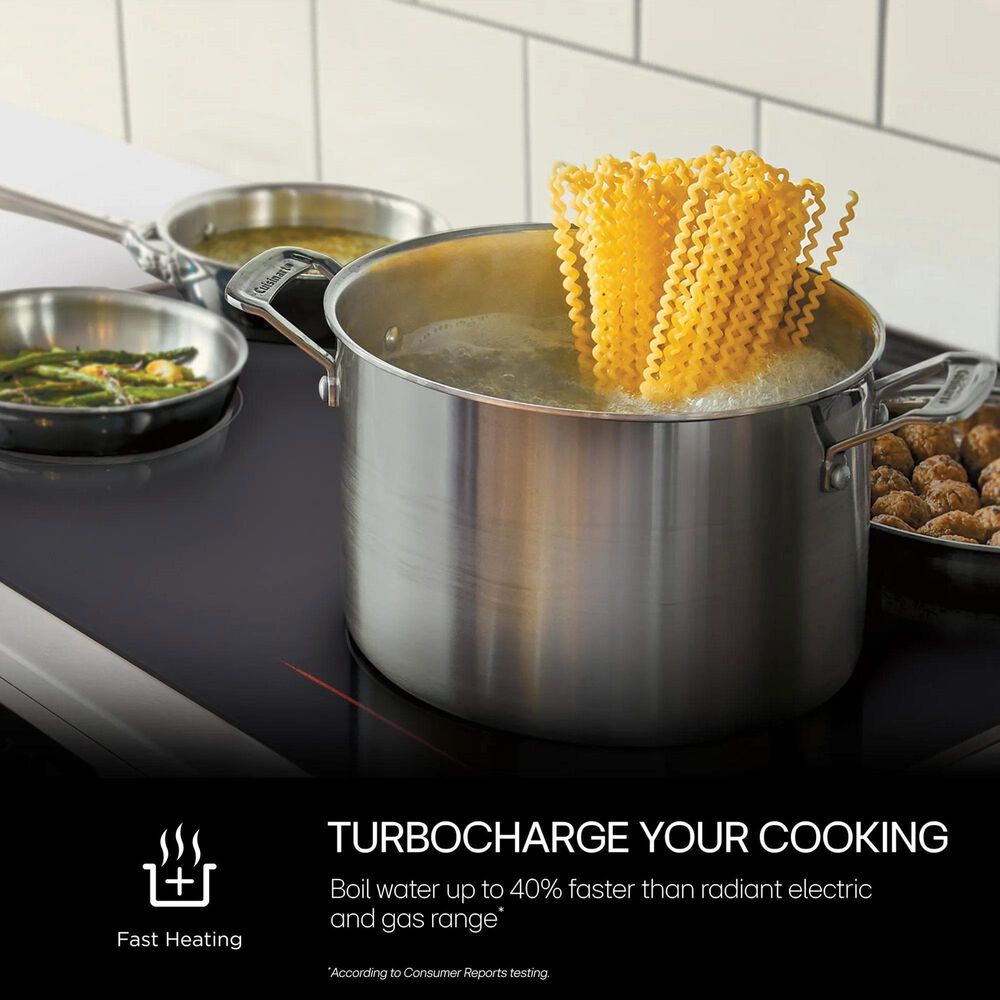 LG 2-Piece Kitchen Package with Print Proof Stainless Steel 4.7 Cu. Ft. Smart Single Wall Oven and Black 36" Induction Cooktop, , large