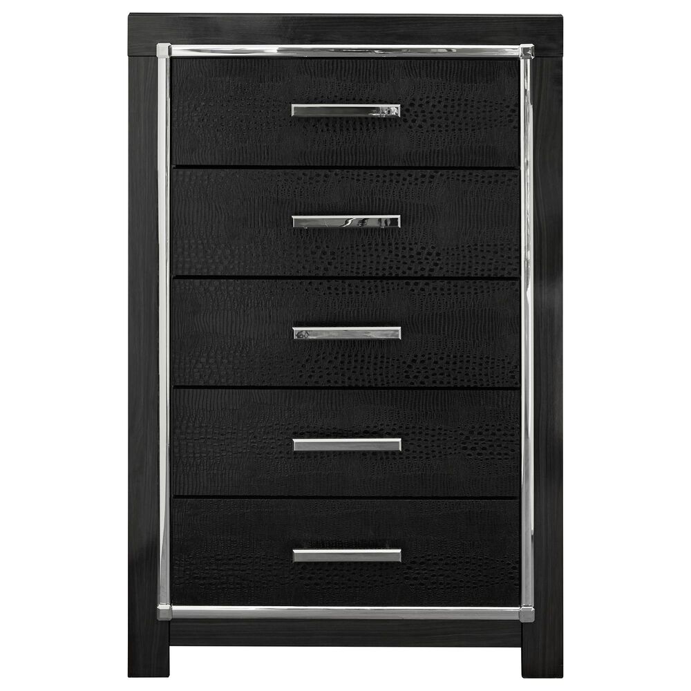 Signature Design by Ashley Kaydell 5 Drawer Chest in Dark Gray, , large