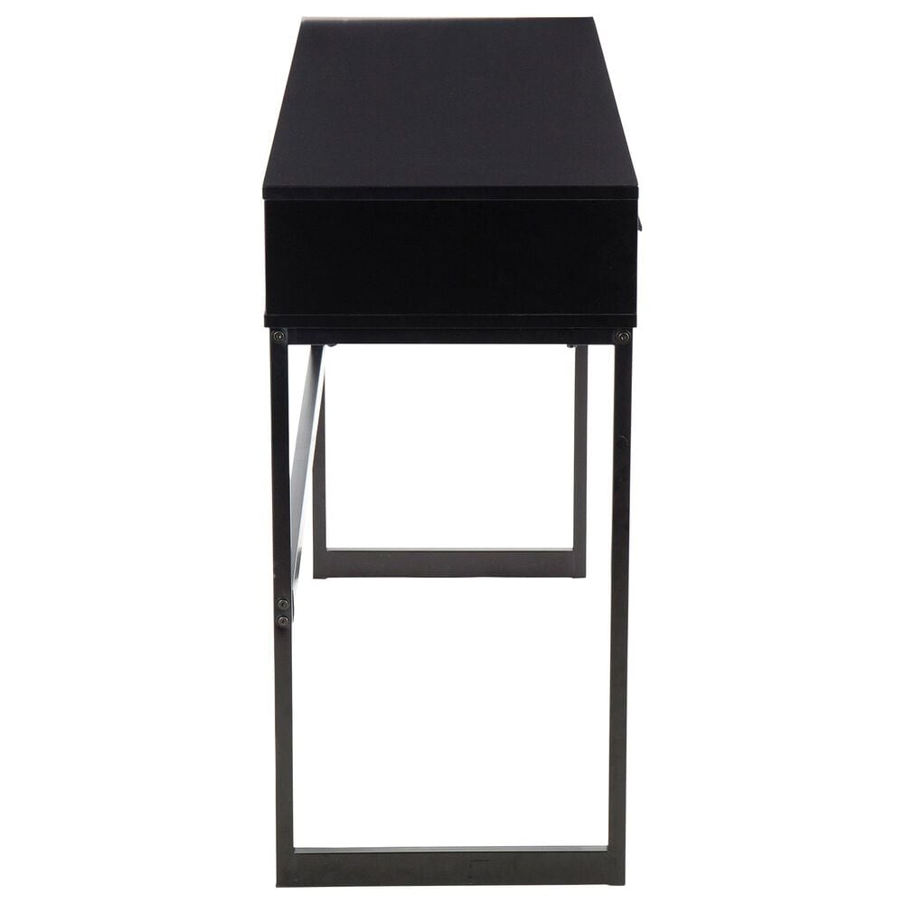 Lumisource Franklin Console Table in Black, , large