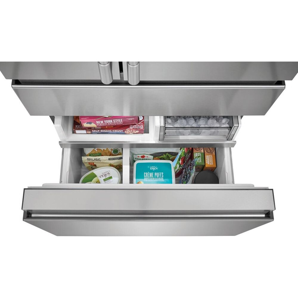 Frigidaire Professional 21.4 Cu. Ft. Counter-Depth 4-Door French Door Refrigerator in Stainless Steel, , large