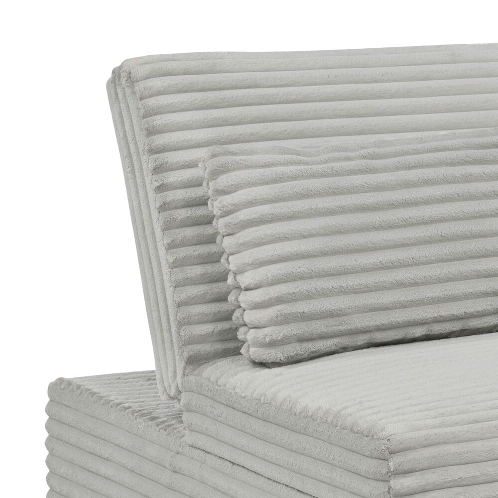 Linden Boulevard Cozer Convertible Sofa in Gray, , large