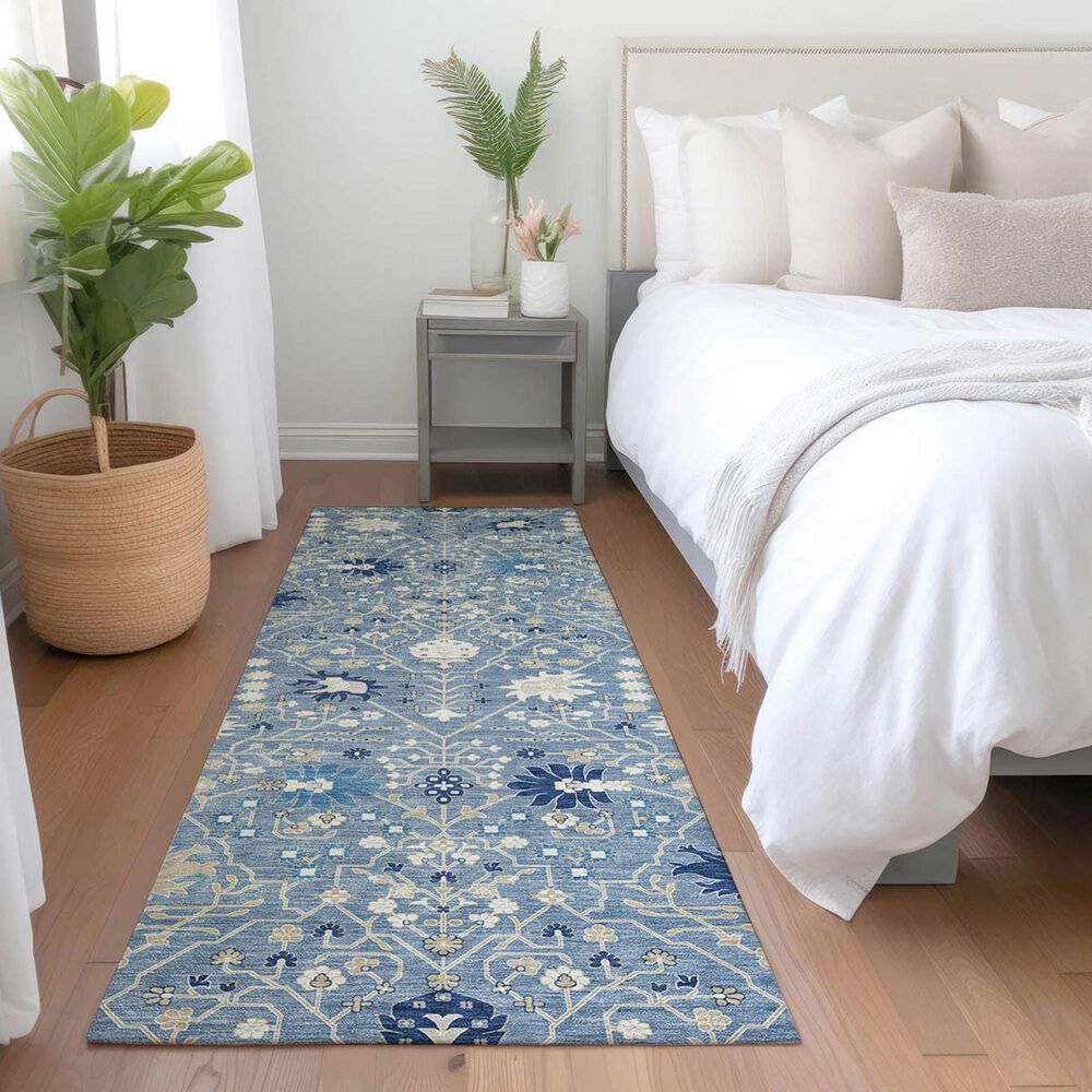 Dalyn Rug Company Tabrook TB12 Denim 2&#39;3&quot; x 7&#39;6&quot; Runner, , large
