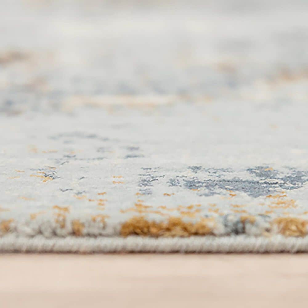 RIZZY Logan LOG732 Blue 5'2" x 7'9" Area Rug, , large