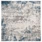 Safavieh Invista INV481F 6"7" Square Grey and Blue Area Rug, , large