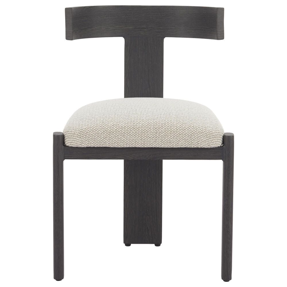 Zuo Modern Tiana Side Chair with Black Frame in Beige, , large