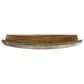 Aged & Charred Barrel Stave Wall Shelf in Natural, , large