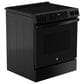 GE Appliances 30" Slide-In Electric Range with Crisp Mode in Black, , large