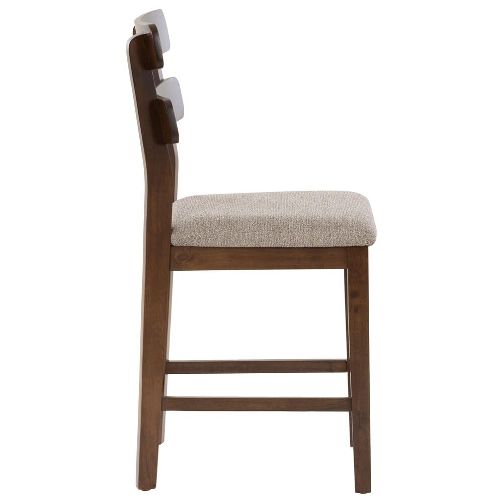 Linon Home Decor Drury Counter Stool in Brown, , large