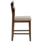 Linon Home Decor Drury Counter Stool in Brown, , large