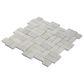 Soho Studio Pebblestone Prambanan Grey 12" x 12" Natural Stone Mosaic Sheet, , large