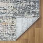 L&R Resources Allure Blue and Taupe 5" x 8" Area Rug, , large