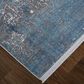 Feizy Cadiz Abstract 7"9" x 11" Blue and Gray Area Rug, , large