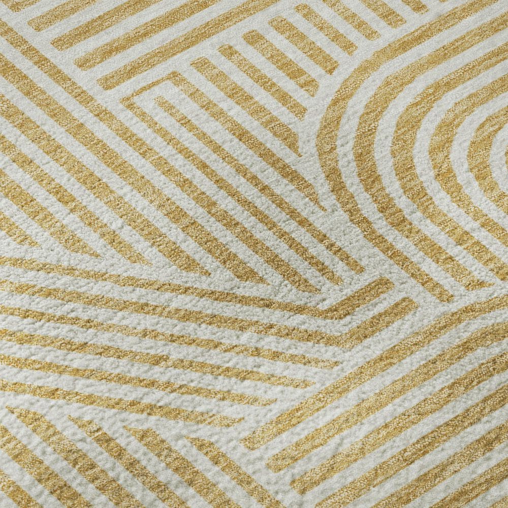 Dalyn Rug Company The Reserve TR14 Gold 8&#39; Round Indoor/Outdoor Area Rug, , large