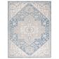Safavieh Micro-Loop MLP503M 9" x 12" Blue and Ivory Area Rug, , large