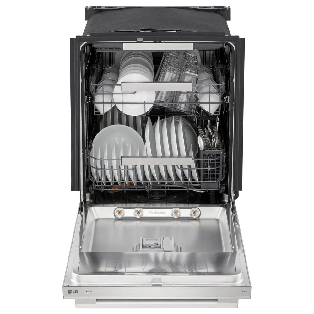 LG 24" Built-In Bar Handle Dishwasher with 3rd Rack in PrintProof Stainless Steel, , large