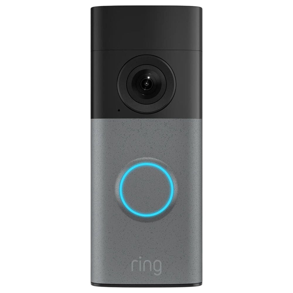 Ring 2K Wired Doorbell in Speckled Grey, , large