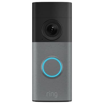 Ring 2K Wired Doorbell in Speckled Grey, , large