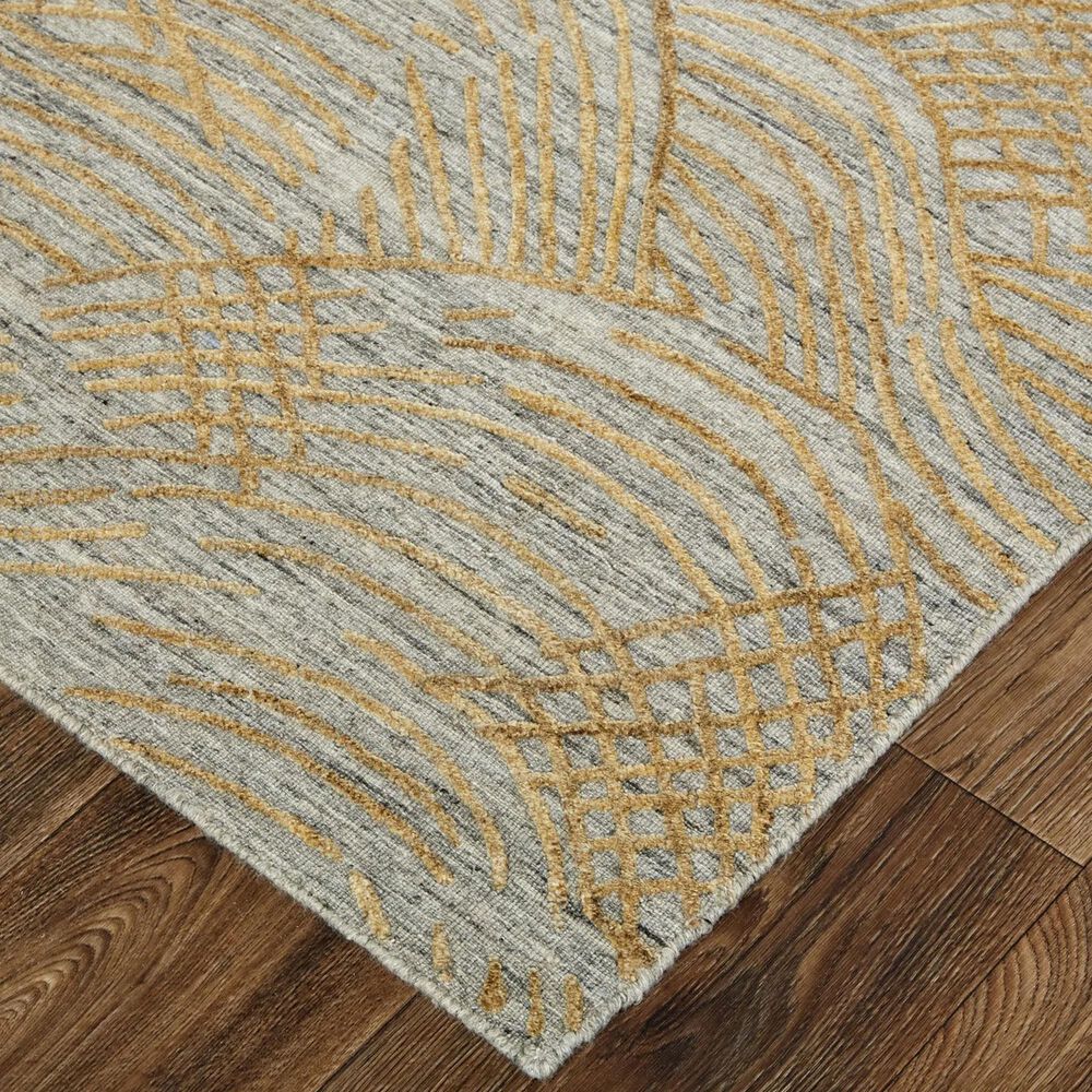 Feizy Taunton 5&#39; x 8&#39; Gold Area Rug, , large