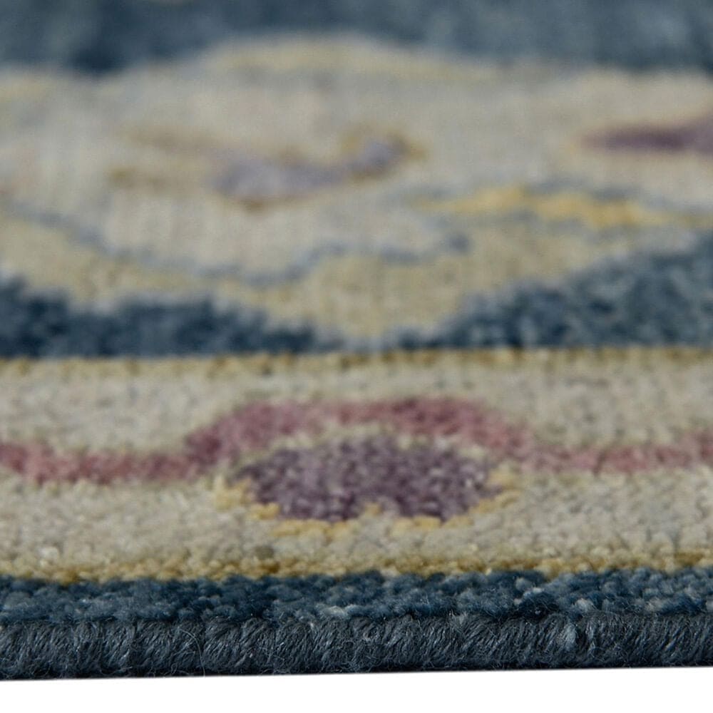 Amer Rugs Jaigarh 10&#39; x 14&#39; Medium Blue Area Rug, , large