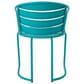 Hearth and Haven Santa Monica 3-Piece Outdoor Bistro Set in Teal, , large