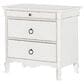 Legacy Classic Vintage Market 3-Drawer Victorian Nightstand in Picket Fence, , large