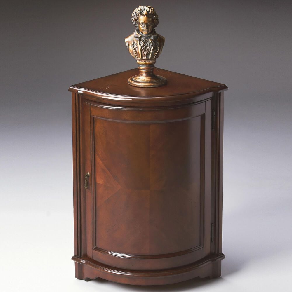 Butler Specialty Company Durham Corner Cabinet in Cherry, , large