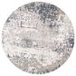 Surya Venice VNE-2304 7"9" Round Denim, Blue and Ivory Area Rug, , large