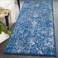 Surya Harput HAP-1022 2"7" x 7"3" Blue, Teal and Charcoal Runner, , large