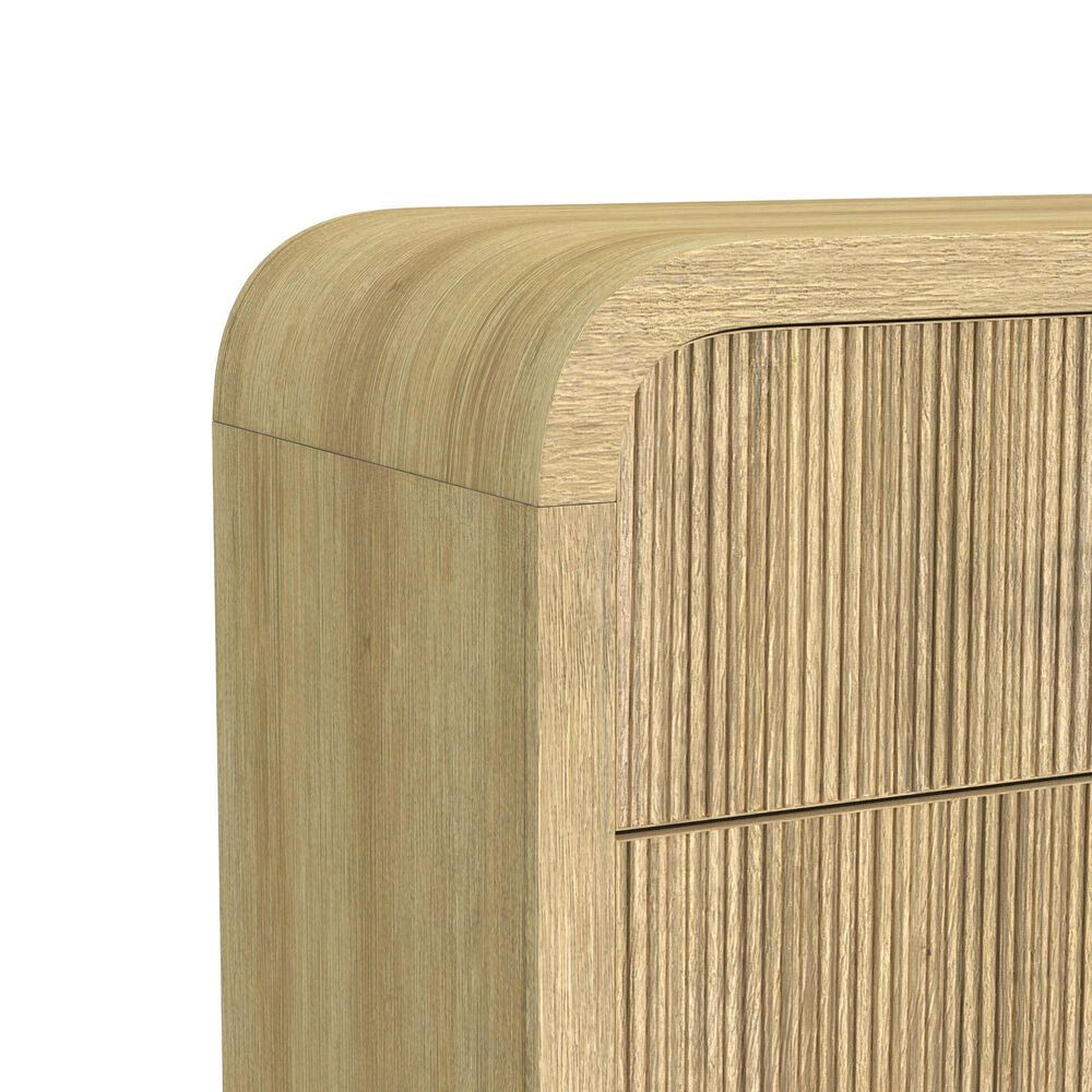 Mayberry Hill Ridgemont 4 Piece Queen Storage Bedroom Set in Natural, , large