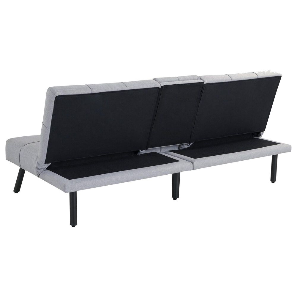 Lifestyle Solutions Larken Convertible Sofa in Light Gray, , large