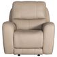 Italiano Furniture Bel Vista Power Glider Recliner in Taupe, , large