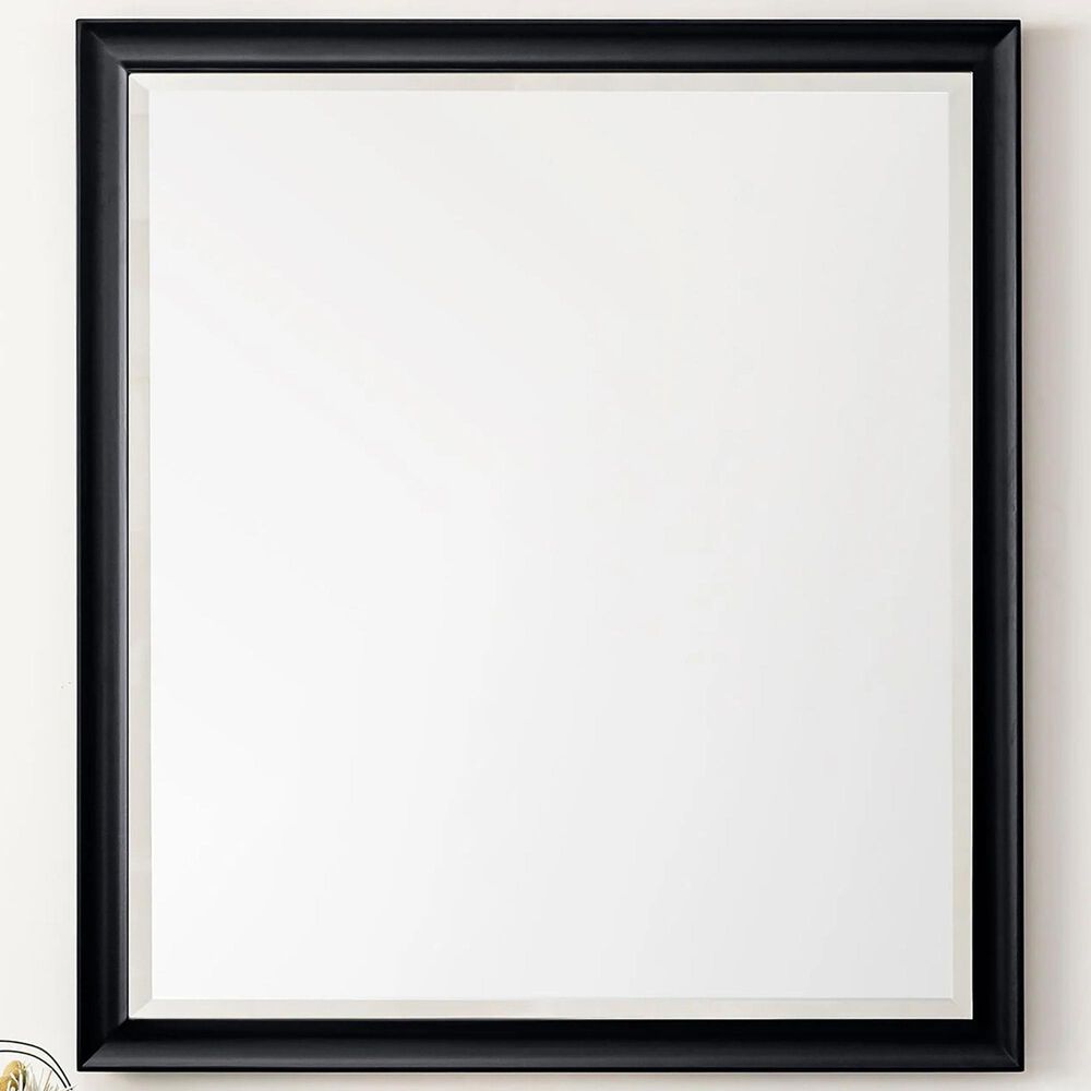 James Martin Vanities Glenbrooke 36" Rectangular Mirror in Black Onyx, , large