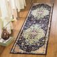 Safavieh Monaco MNC249Z-28 2"2" x 8" Black/Blue Runner, , large
