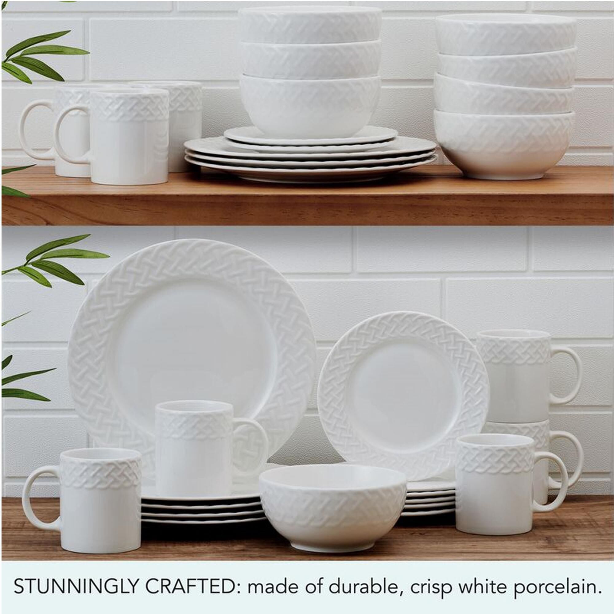 Pfaltzgraff store white dinnerware