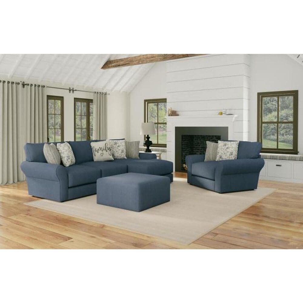 Hartsfield Cape May Accent Chair and A Half in Denim, , large