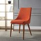 Valor Living Palmer Side Chair with Tangerine Cushion (Set of 2), , large