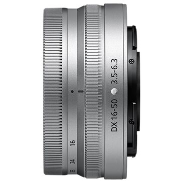 Nikon Z DX 16-50mm f/3.5-6.3 VR Zoom Lens in Silver, , large