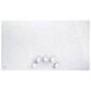 GE Appliances 36" Built-In Knob Control Electric Cooktop in White, , large