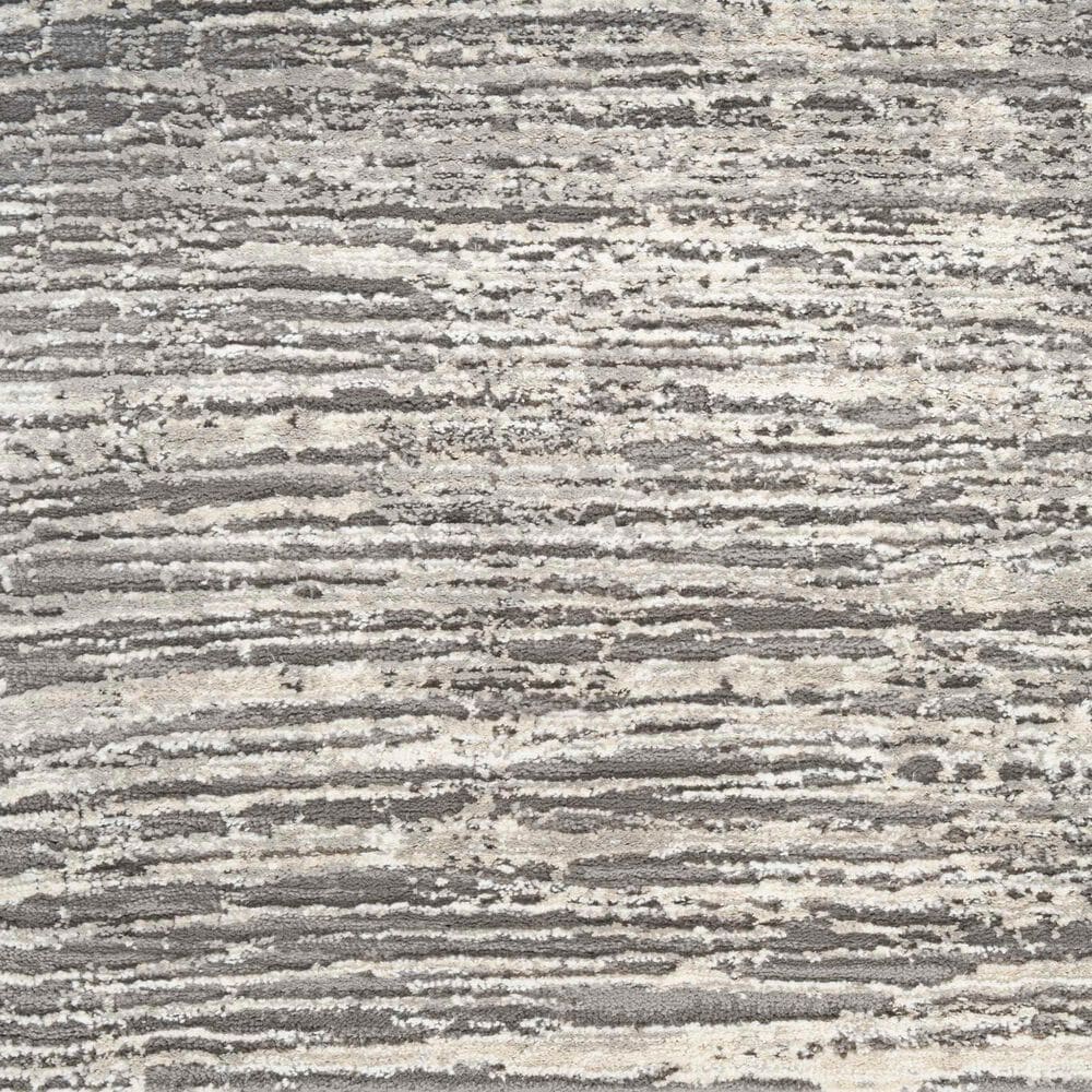 Nourison Sustainable Trends 6&#39; x 9&#39; Ivory and Grey Area Rug, , large
